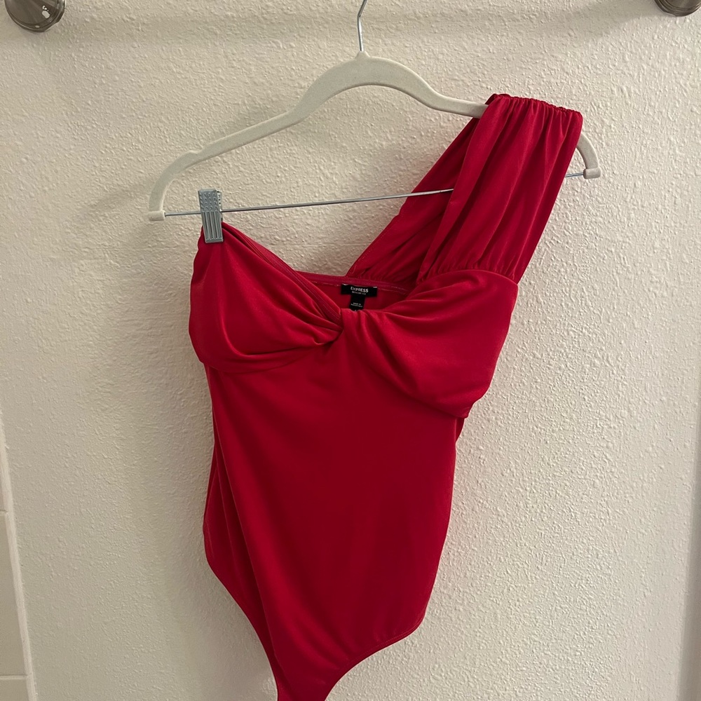 Express One Shoulder Bodysuit